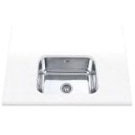 Fregadero Edesa Fuji BE 50x40 1C Empotrado Rectangular Acero Inoxidable