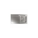 Fregadero CATA CDP-1 EI Acero Inoxidable Undermount 1 Seno 860x500 mm Escurridor Izquierdo
