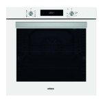 Horno Multifunción Edesa EOE-7050 FWH 80L 60cm Autolimpieza Clase A Blanco