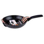 Sartén Orbegozo SFB 8022 aluminio forjado antiadherente 22 cm negro