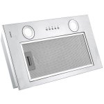 Campana extractora Infiniton CMPG-525 Recirculación 29,6 cm acero inoxidable botones