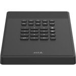 Tastiera a membrana Axis TU9003 Layout universale schermo LCD USB IP54 nera