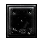 Carcassa e supporto esterno Mobotix MX-OPT-BOX-1-EXT-ON-BL, nero, metallo, 126 mm x 31 mm x 138 mm