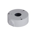 Generische Anschlussdose aus Aluminium, wasserdicht, 90 mm Durchmesser, 1/2" Gewinde, max. 1 kg Tragkraft, weiß