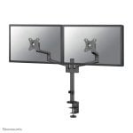 Supporto da scrivania Neomounts DS60-425BL2 NEXT Lite doppio monitor 17-27" inclinazione regolabile nero