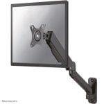 Supporto da parete Neomounts WL70-450BL11 per monitor/TV 17-32", molla a gas, movimento completo, nero