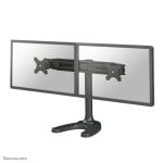 Supporto da scrivania Neomounts FPMA-D700DD per 2 monitor 19-30" regolabile nero