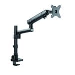 Soporte monitor V7 DMS1P profesional ajuste manual aluminio 8 kg hasta 32" negro