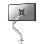 Supporto da scrivania per monitor Neomounts DS70-250SL1 17-35” molla a gas Topfix 180° Stop Clamp/Foratura, 9 kg, 100x100 mm, Argento