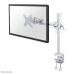 Supporto da scrivania per monitor Neomounts FPMA-D935, 10-30'', argento, regolazione manuale, VESA 75x75/100x100, portata 10 kg, clamp