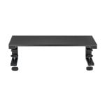 Soporte de monitor V7 CMP1B ajustable abrazadera 10-32" acero negro