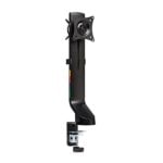 Monitorarm SmartFit platzsparend, höhenverstellbar, 32", 8 kg, schwarz