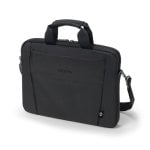 Maletín DICOTA Eco Slim Case BASE 14.1" Negro Polyester Asa de transporte Bolsillo frontal