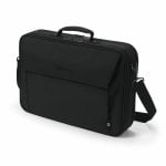 Maletín DICOTA Eco Multi Plus BASE 15.6" Negro Poliéster Reciclado Bolsillos Multiusos