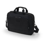 Maletín DICOTA Eco Top Traveller BASE 15.6" poliéster negro con correa hombro y compartimentos