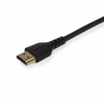Cable HDMI StarTech Premium 1,5m 4K 60Hz HDMI 2.0 HDR10 TPE Macho a Macho Negro