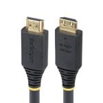 Aktives High-Speed-HDMI-Kabel 6,1 m Grip-Stecker 4K 60Hz/1440p 144Hz HDR10/HDCP 2.2/ARC 18Gbps HDMI 2.0 TPE-Mantel Schwarz