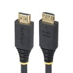 StarTech.com High-Speed HDMI-Kabel 1.8m mit Grip-Steckern - 4K 60Hz/1440p 144Hz - HDR10/HDCP 2.2/ARC - 18Gbps - HDMI 2.0 - TPE-Ummantelung, Schwarz