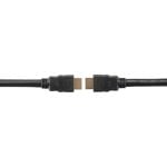 HDMI Kabel Kramer Electronics C-HM/ETH-6 1,8 m Schwarz Kontakte vergoldet 18 Gbit/s HDMI-A