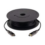 Cable HDMI óptico ATEN VE7832A 20 m Micro HDMI 4K 18 Gbit/s ARC Oro Negro Cable HDMI óptico ATEN VE7832A 20 m Micro HDMI 4K 18 Gbit/s ARC Oro Negro