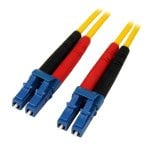 Cable fibra óptica StarTech SMFIBLCLC4 monomodo dúplex 4 m LC-LC LSZH amarillo