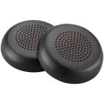 Almohadilla Poly Voyager Focus 2 Sintético Negra 2 Unidades Recambio Confort