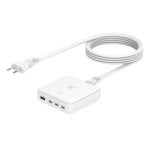 Fuente de Alimentacion Tucano 100W Quick Charge 3.0 MA-DEGAN100-EU-W 3x USB-C 1x USB-A Blanco