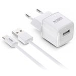 Urban Factory Powee Cargador USB-A 12W con Cable USB-C 1m Blanco Lacado Urban Factory Powee Cargador USB-A 12W con Cable USB-C 1m Blanco Lacado
