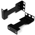 Adaptador de Profundidade StarTech 1U preto extensão até 10 cm 2 peças