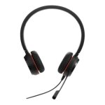 Auriculares Jabra Evolve 30 II mit Kabel USB-A/USB-C, Noise Cancelling, Büro, Schwarz