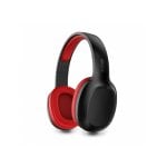 Auriculares Urban Factory MOVEE sem fios Bluetooth Gaming com microfone integrados preto e vermelho