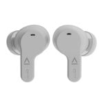 Auriculares Creative Zen Air SXFI inalámbricos Bluetooth con Cancelación Activa de Ruido, Micrófono y protección IPX5, color gris