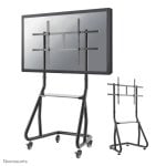 Supporto TV Neomounts NS-M3800BLACK fino a 100 pollici, regolabile, con ruote, nero