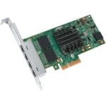 Placa de rede Intel I350T4V2BLK PCI Express 1000 Mbit/s 4 portas de altura total e perfil baixo
