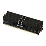 Memoria RAM Kingston FURY Renegade Pro 64GB 4x16GB DDR5 4800MT/s CL36 ECC Reg Intel XMP AMD EXPO Negro Memoria RAM Kingston FURY Renegade Pro 64GB 4x16GB DDR5 4800MT/s CL36 ECC Reg Intel XMP AMD EXPO Negro