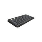 Tastatur Scissor Logitech Pebble Keys 2 K380s Layout UK Mini Wireless Graphite