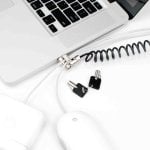 Candado Compulocks CL15C Acero Llave Negro Acero Inoxidable