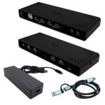 Estación de acoplamiento i-tec Universal Dual 4K Power Delivery 85W 2HDMI 2DP USB-C LAN Negro