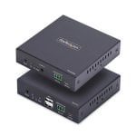 Extensor KVM HDMI StarTech Kit AVoIP 4K 60Hz Cat6 Transmisor Receptor RS232 Audio