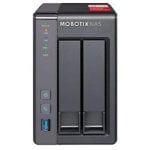 NAS compacto Mobotix MX-S-NAS2A-8 Intel Celeron 8 GB DDR3L 2 bahías RAID Hot-Swap NAS compacto Mobotix MX-S-NAS2A-8 Intel Celeron 8 GB DDR3L 2 bahías RAID Hot-Swap