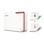 Router Fritz!Box Tribanda WiFi 7 18490 Mbps 2.5G Ethernet Fibra WPA3 Mesh