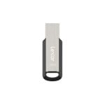 Memoria USB Lexar JumpDrive M400 128GB USB 3.2 Gen1 Plata con cifrado AES
