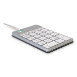 Teclado numérico de tijera R-Go Numpad Break USB blanco indicador pausas