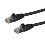 Cable de red StarTech Cat6 2m UTP RJ-45 Negro con conectores de oro