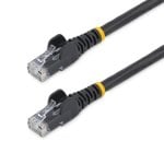 Cable de red StarTech.com Cat5e 10 m RJ45 UTP negro chapado en oro