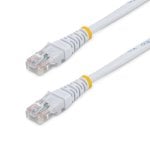 Cable de red Ethernet StarTech.com M45PAT15MWH 15m Cat5e UTP RJ45 blanco chapado oro