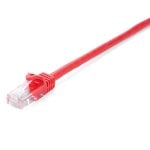 Cabo de rede V7 V7CAT6STP-01M-RD Cat6 1 m Vermelho STP RJ-45 Macho PVC