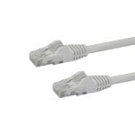 Ethernet-Kabel StarTech.com Cat6 0,5m UTP RJ45 Weiß Snagless Gigabit PoE