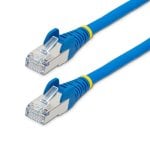 Cable Ethernet StarTech Cat6a 7,5 m Azul SFTP LSZH PoE++ 100W Snagless RJ-45