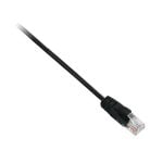 Cable de red V7 CAT5e 10 m UTP RJ-45 macho-macho negro PVC